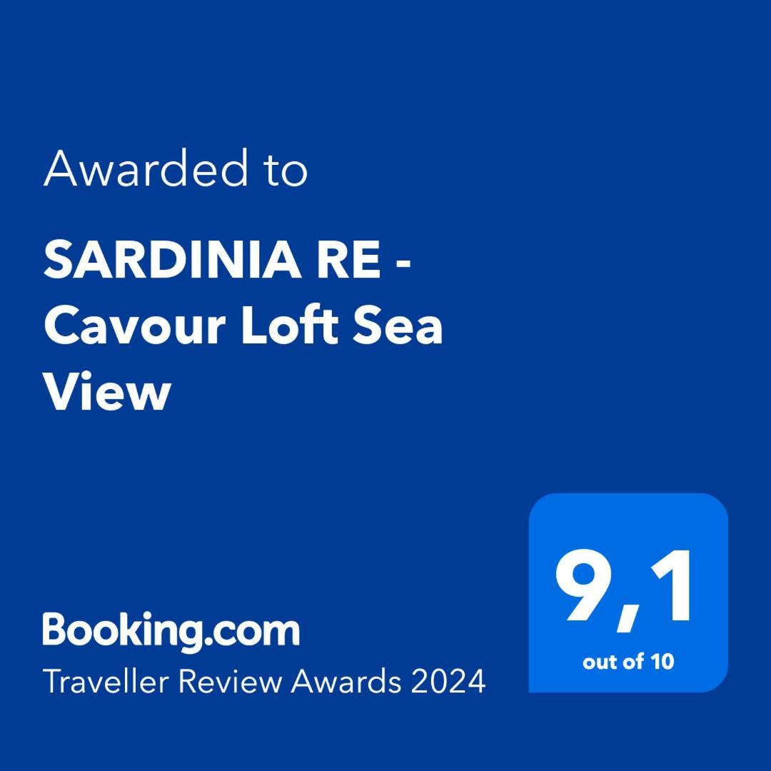 Sardinia Re - Cavour Loft Sea View Apartment